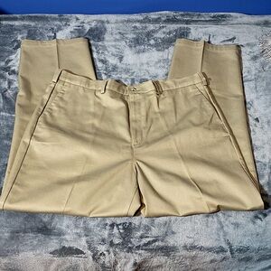 George Khaki Pants Tan 40W x 32L NWOT